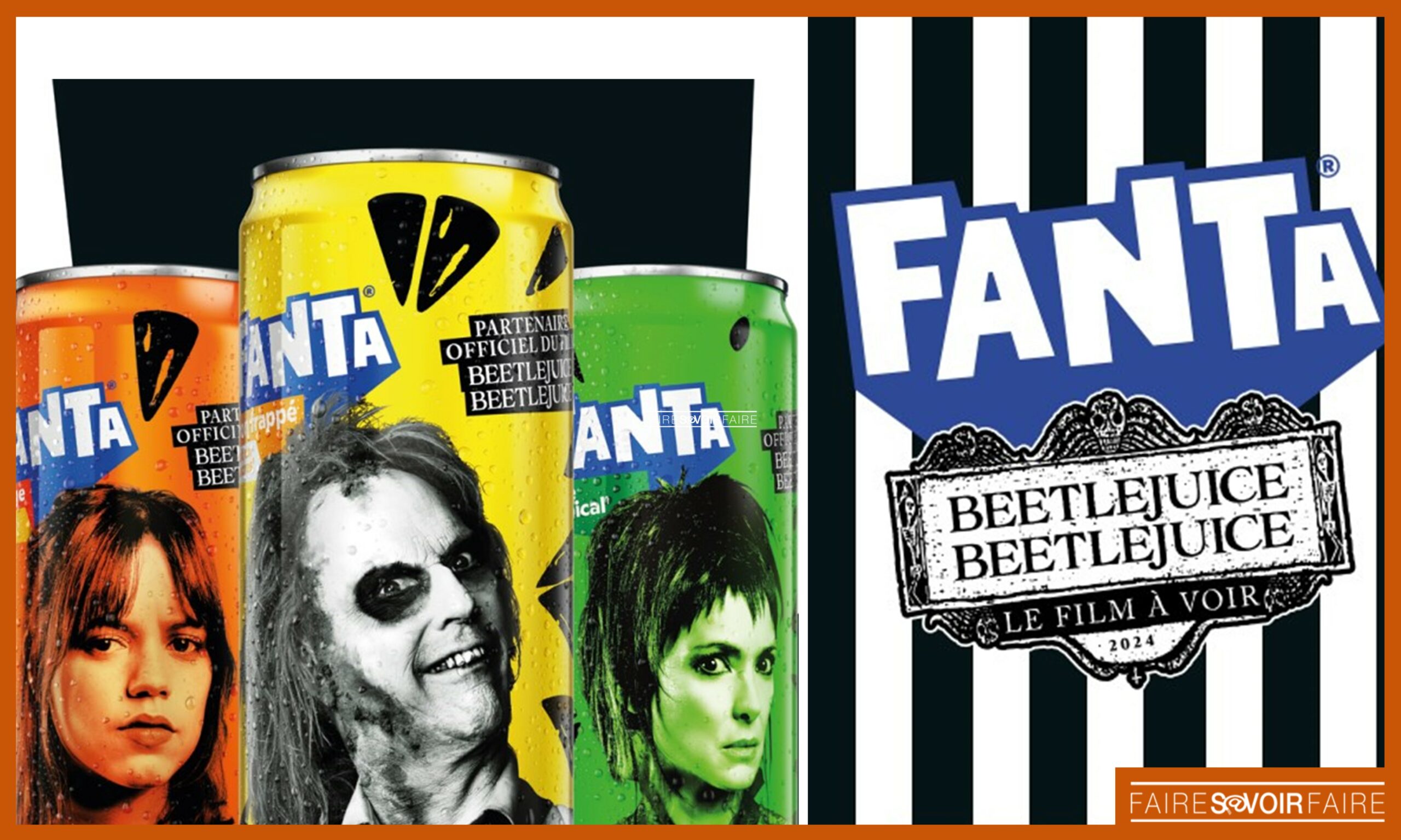 Fanta s’associe à Beetlejuice pour Halloween 2024