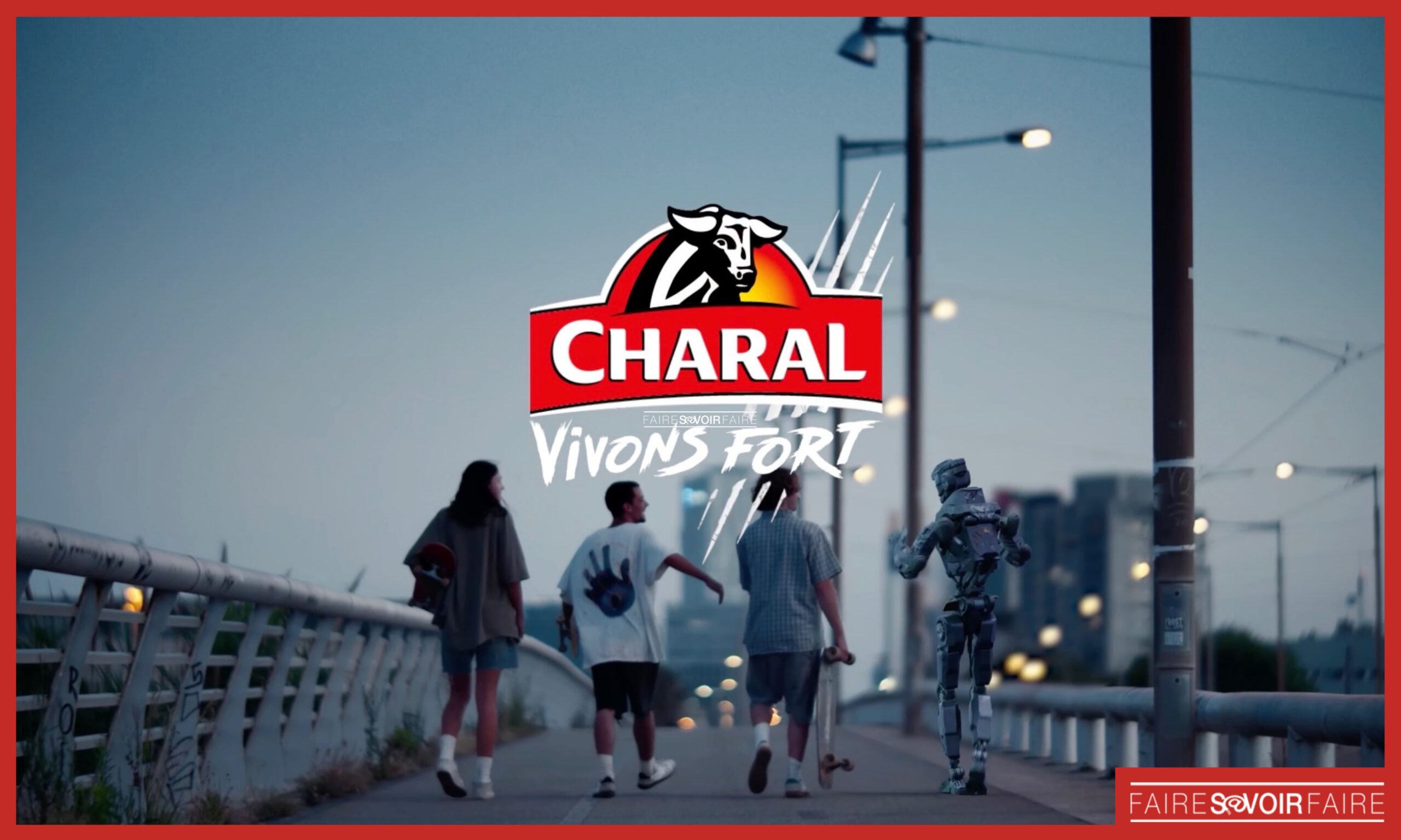 L’IA, le skateboard et le plaisir à l’honneur dans la nouvelle campagne publicitaire de Charal