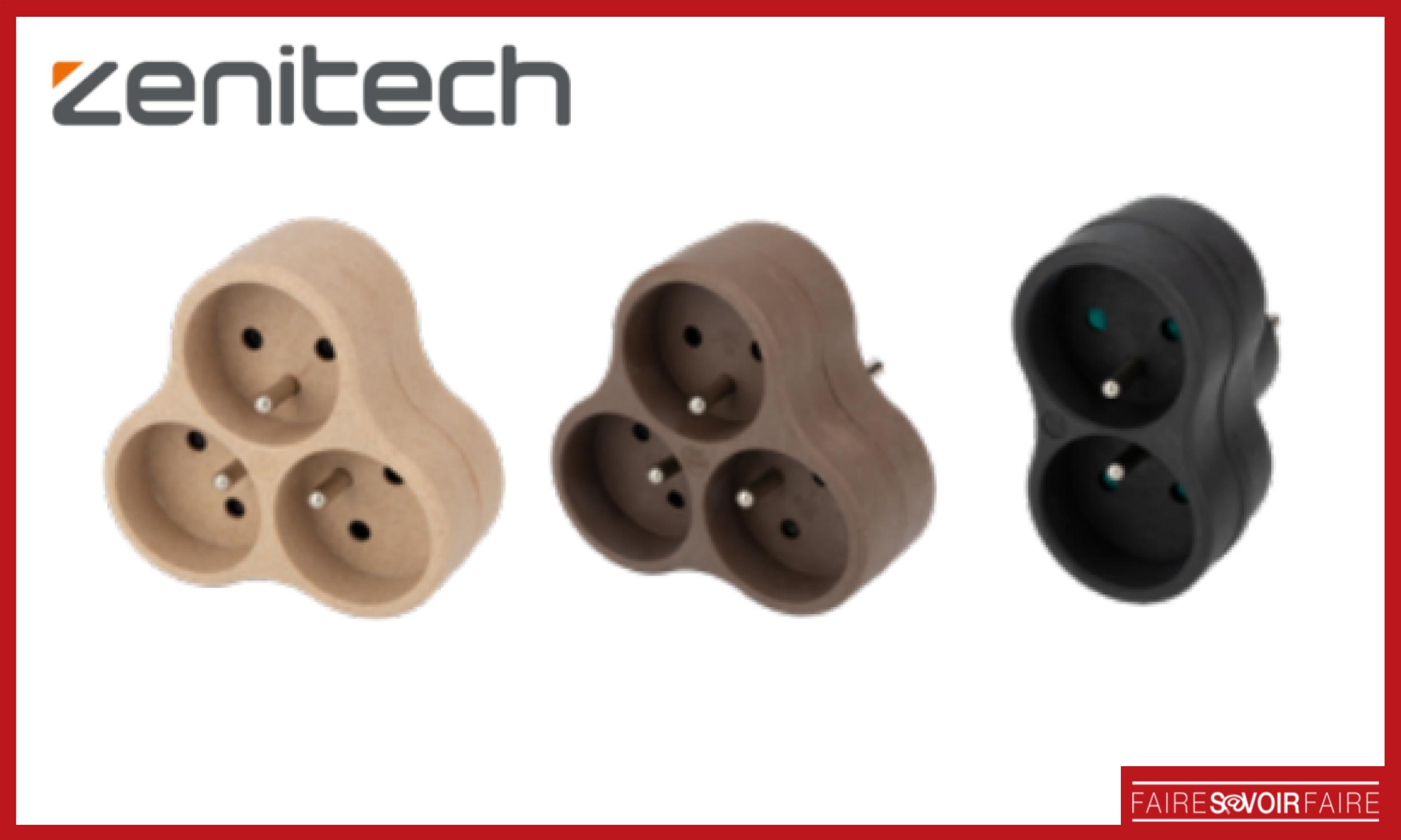 Natura, une gamme inédite de multiprises en bioplastique signée Zenitech