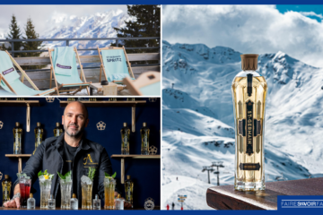 La liqueur St-Germain est distribuée dans les Alpes par les établissements La Folie Douce et des restaurants