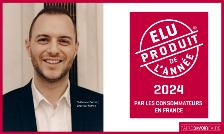 Guillaume Durand nommé à la tête de la branche française Élu Produit de l’Année